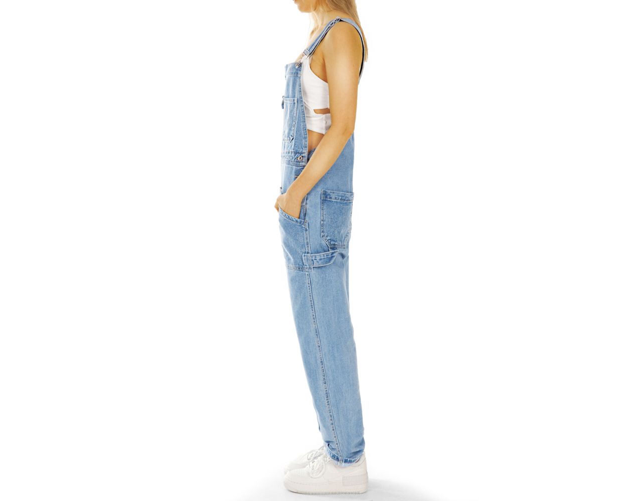 Damen Bekleidung Jeans Jeans mit gerader Passform 8pm Denim Jeanshose in Weiß 