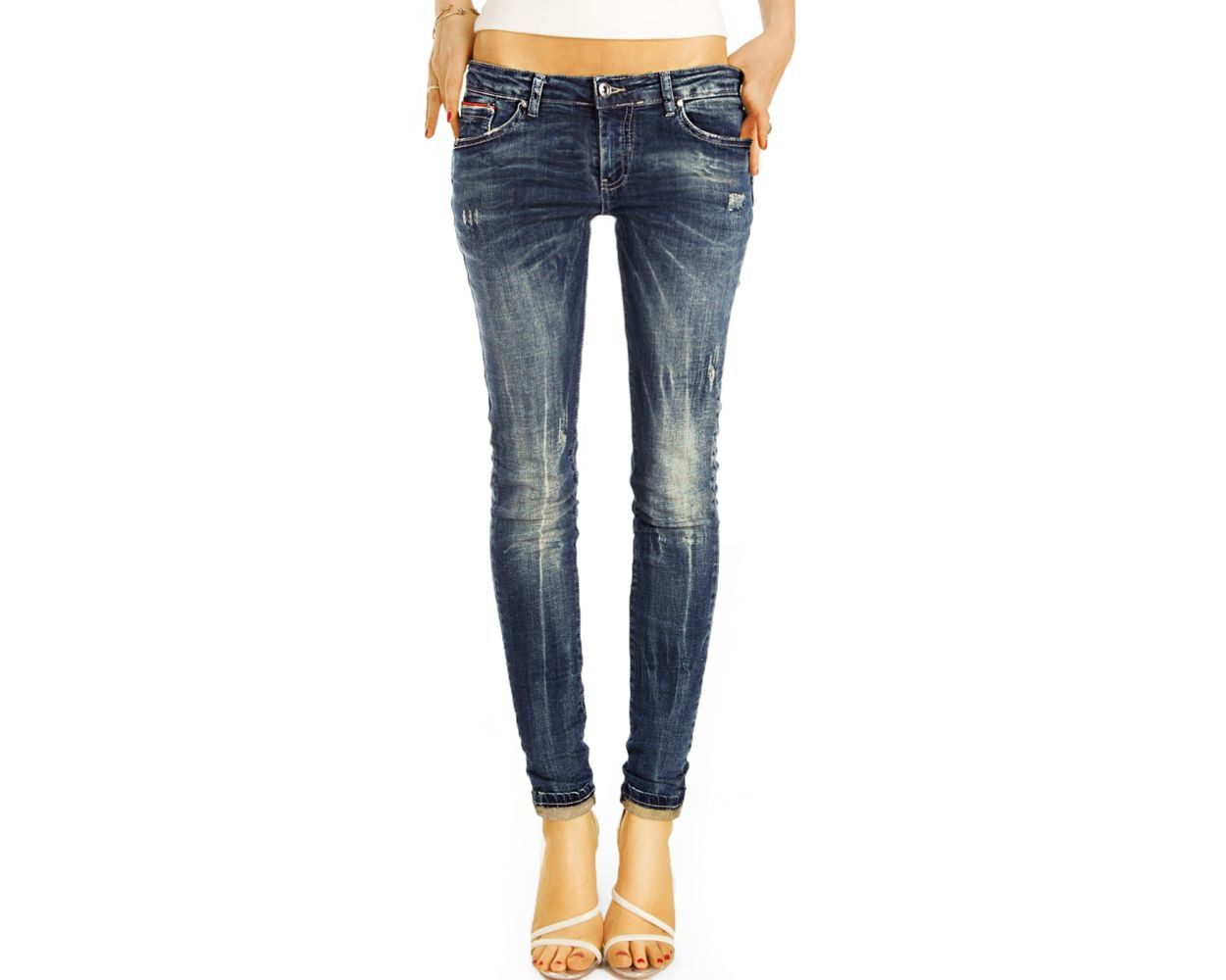 Suchergebnis Auf Für: Damen Jeans Hüftjeans Röhrenjeans
