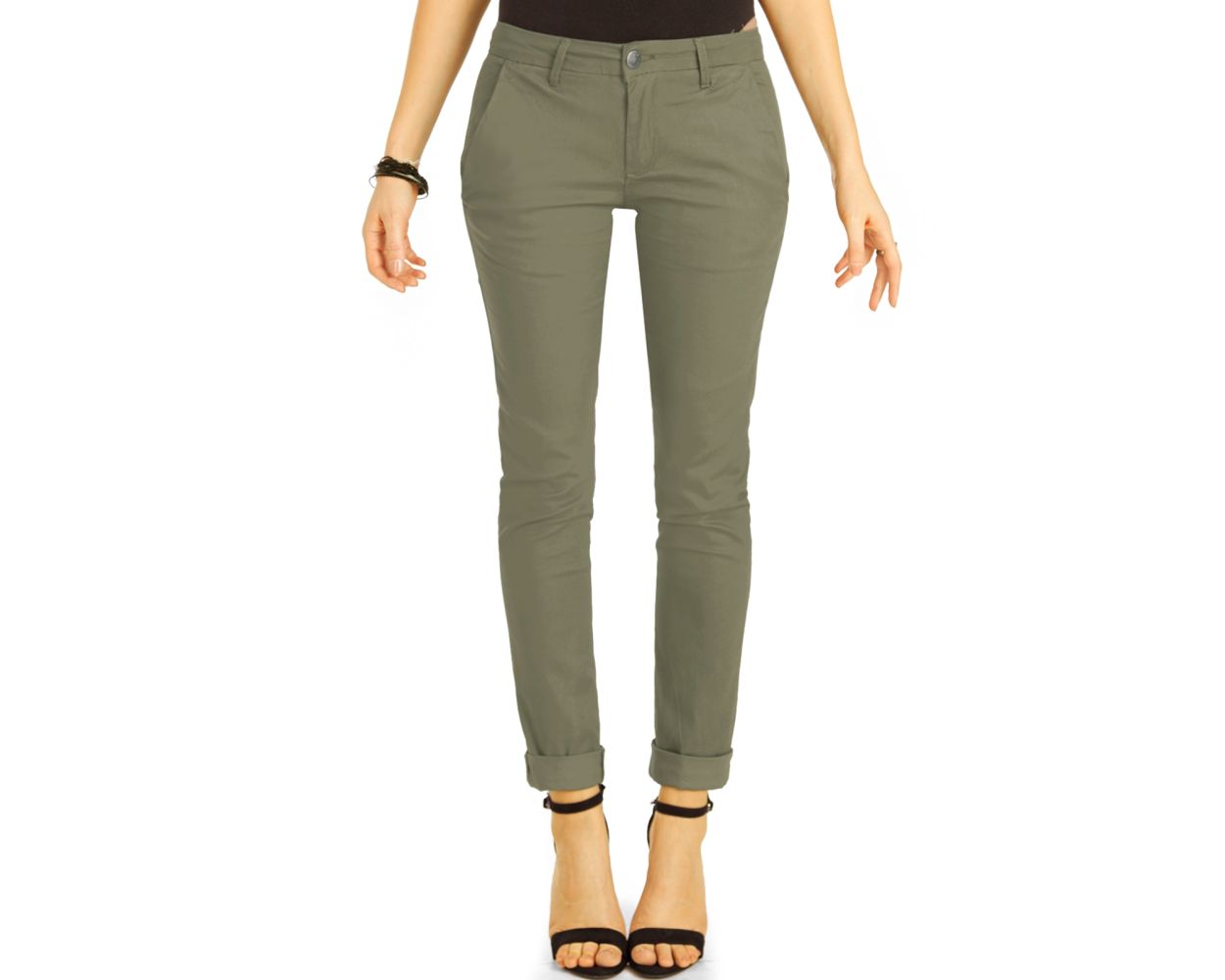 Khaki hosen damen clearance