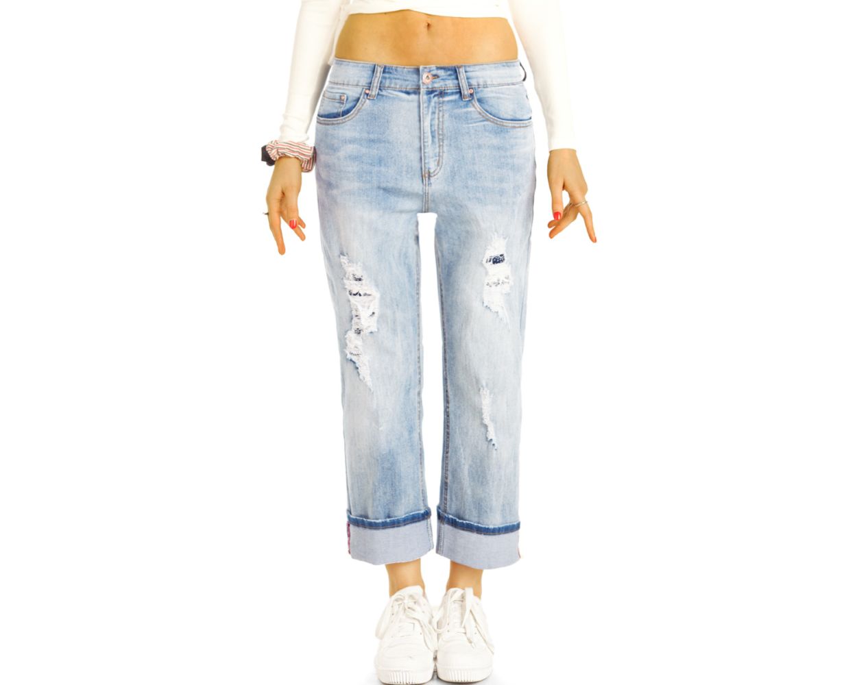 Boyfriend hose sale high waist