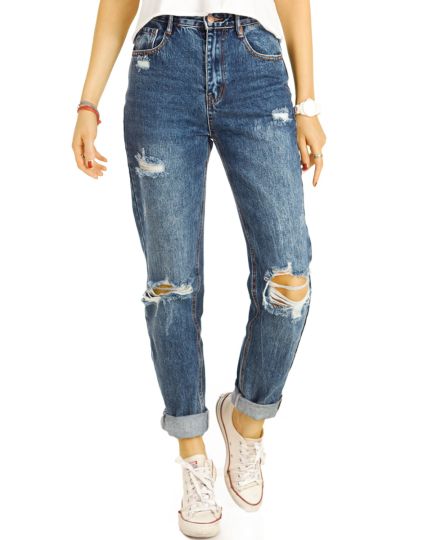 Be Styled Loose Fit Boyfriend Jeans