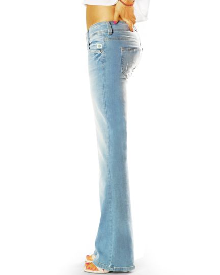 Damen Jeans Röhrenjeans Röhre Stretch Skinny Stretch Hose Sexy Hüftjeans D31 EBa