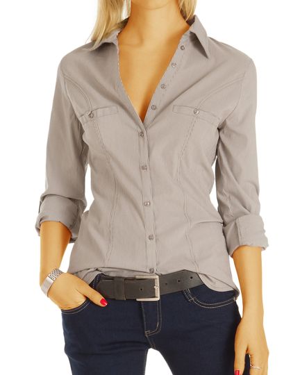 Damen Bekleidung Oberteile Hemden Shirtaporter Synthetik Hemd 