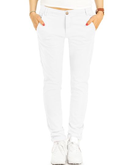 Chinos, Stoffhosen, klassische Hosen mit Stretch - Damen - j5m