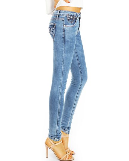 Be Styled Low Waist Jeans Damen